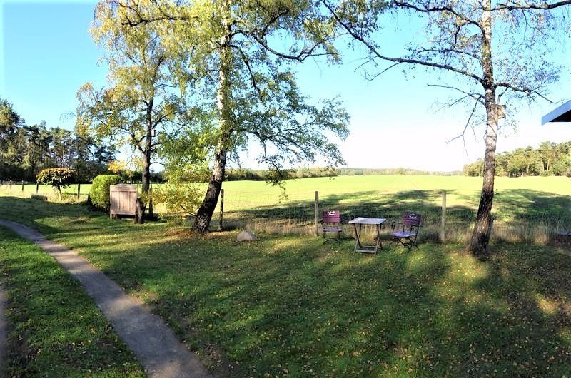 Alone location in the Ems floodplains