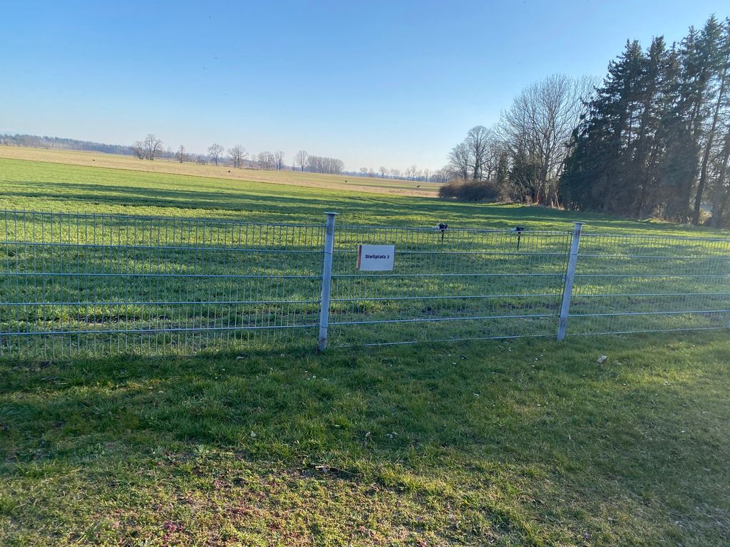 Neisse meadows: Pitch on the Oder-Neisse cycle path