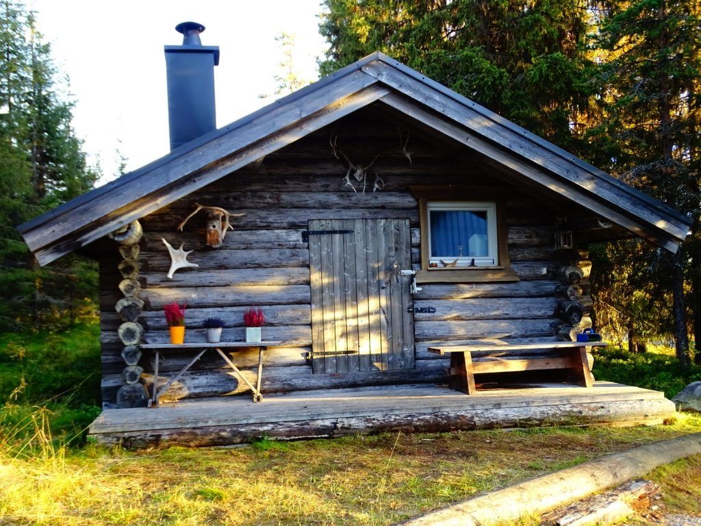 urige Blockhütte "Lazy Moose" mit Wildnis-Feeling