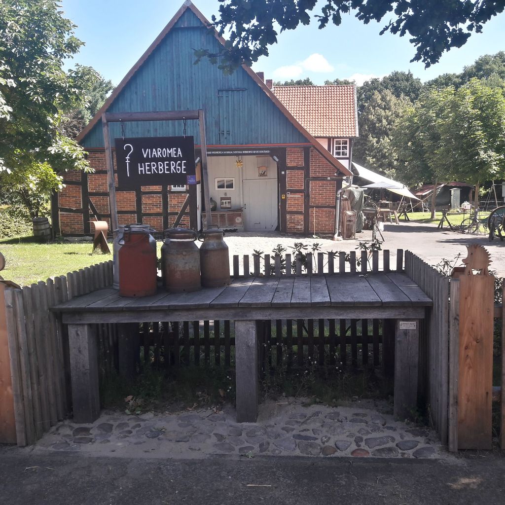 Stellplatz auf historischem Hof