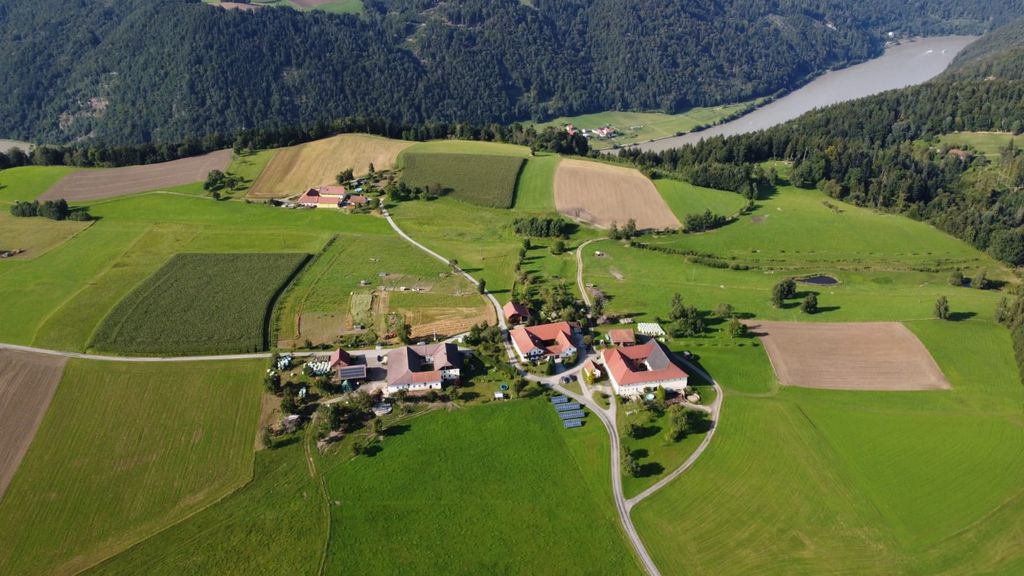 Vacation on the organic farm on the Danube