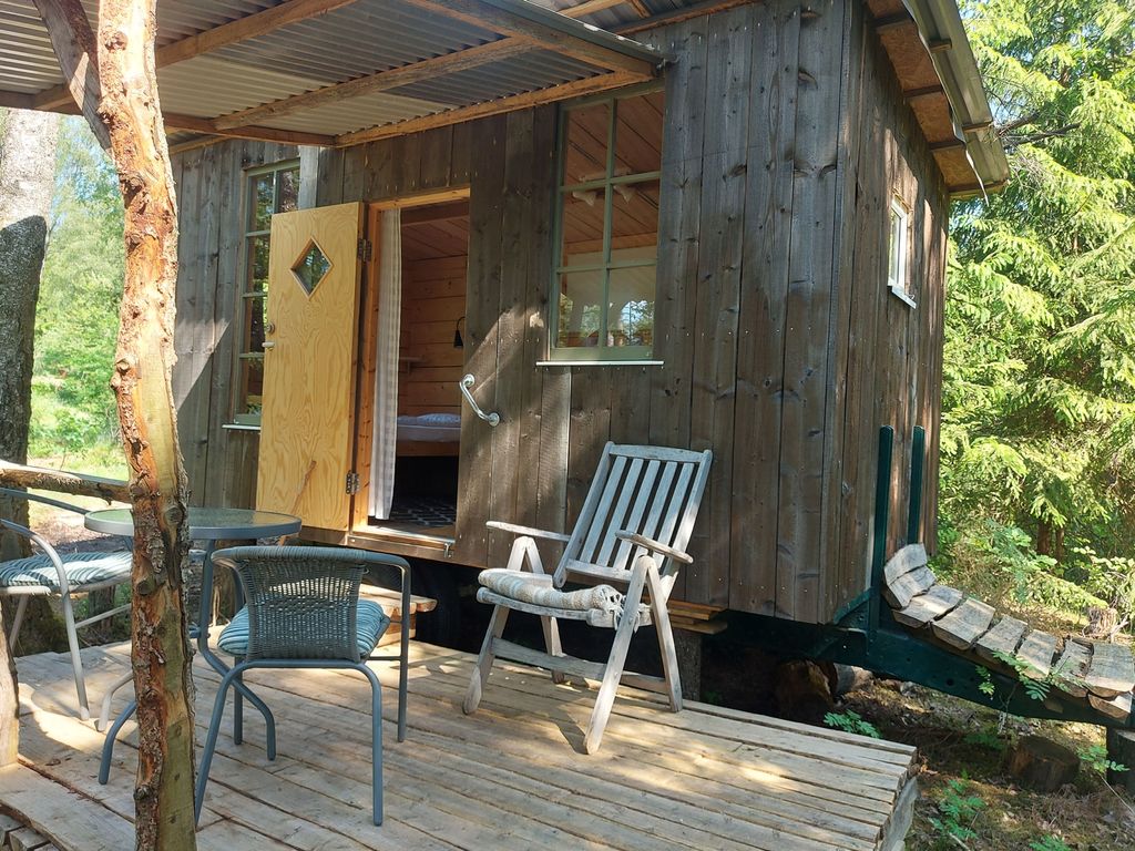 Tiny-House Myra /Svezia Lago Foresta balneare Natura pura