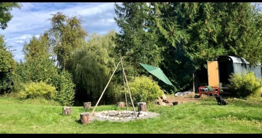 Natur Camping am Weiher: Alleinlage am Lech
