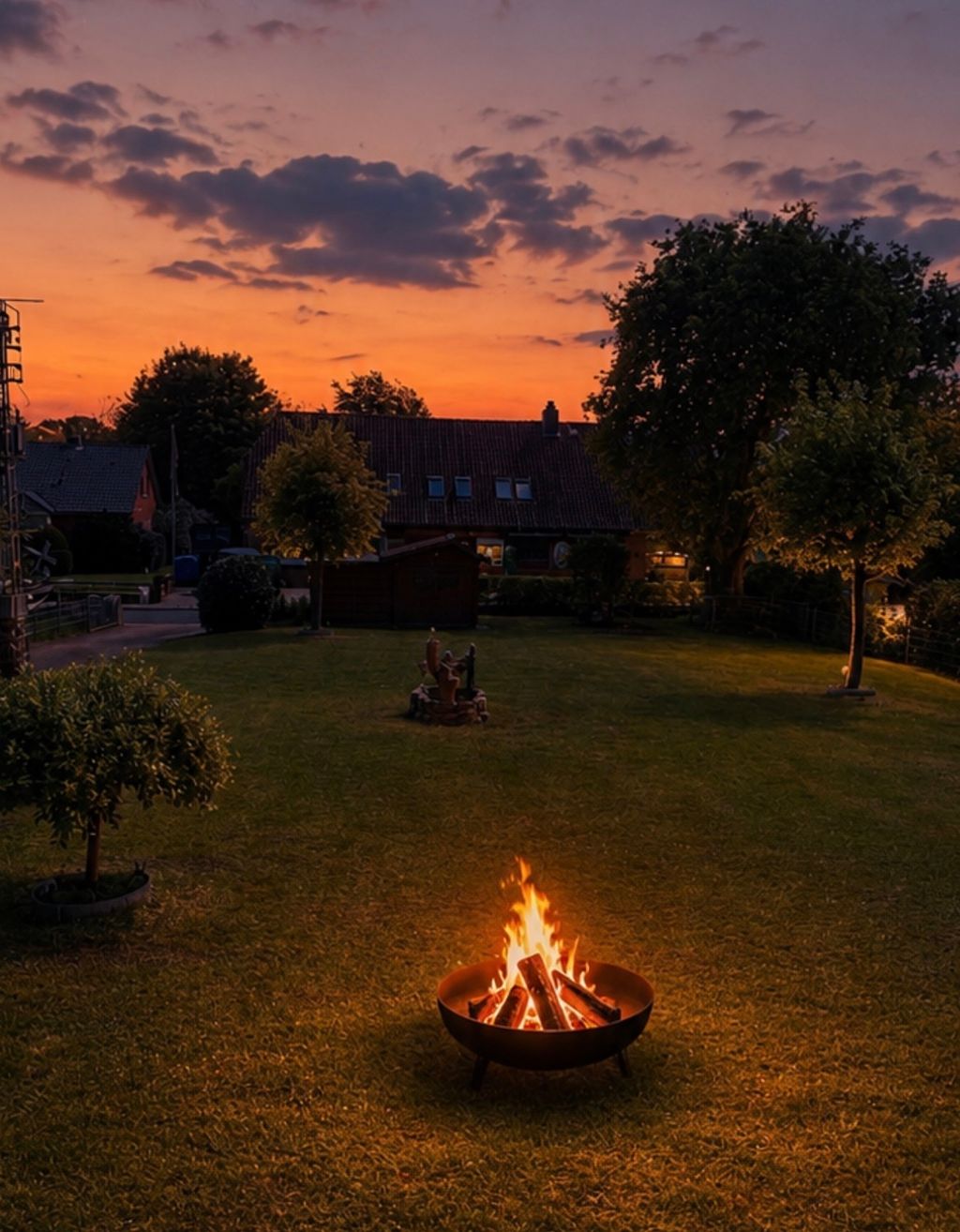 At the gates of Hamburg in the countryside