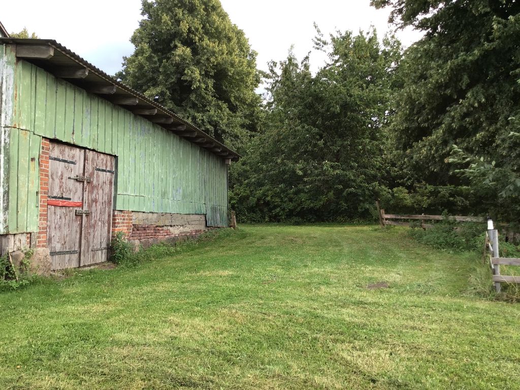 Private pitch on meadow with view of fields