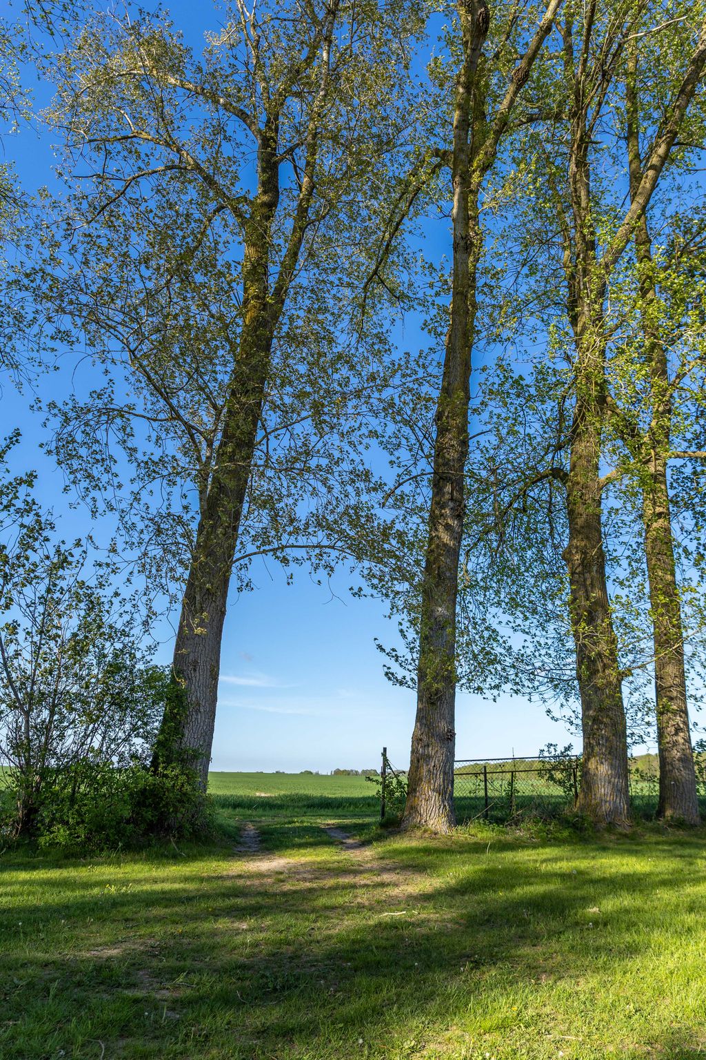Dorf-Idylle bei Greifswald: Camping in der Weite