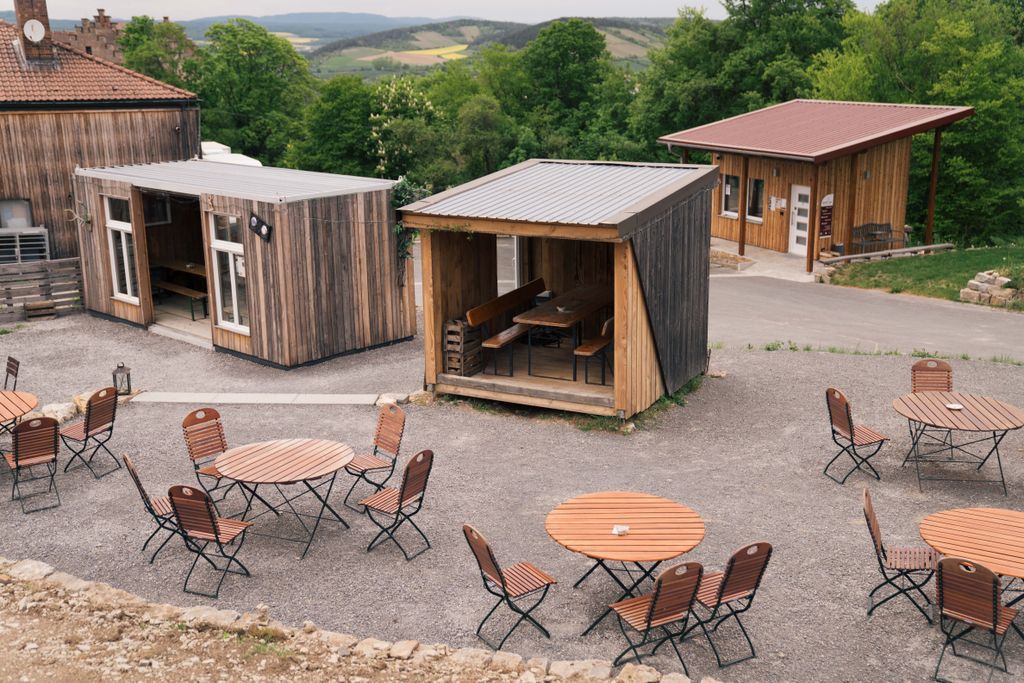 Organic winery at Saaleck Castle