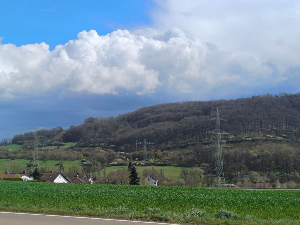In the garden at the foot of the Donnersberg