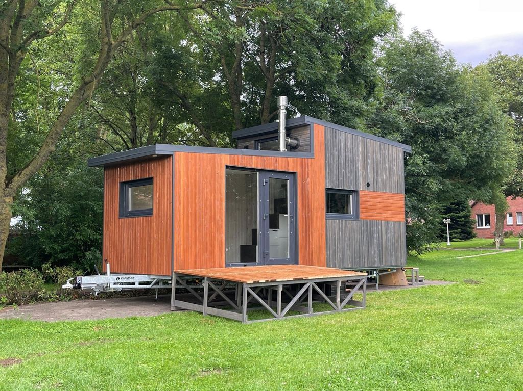 Pequeña casa en un paraíso vacacional - Mar del Norte a un paso