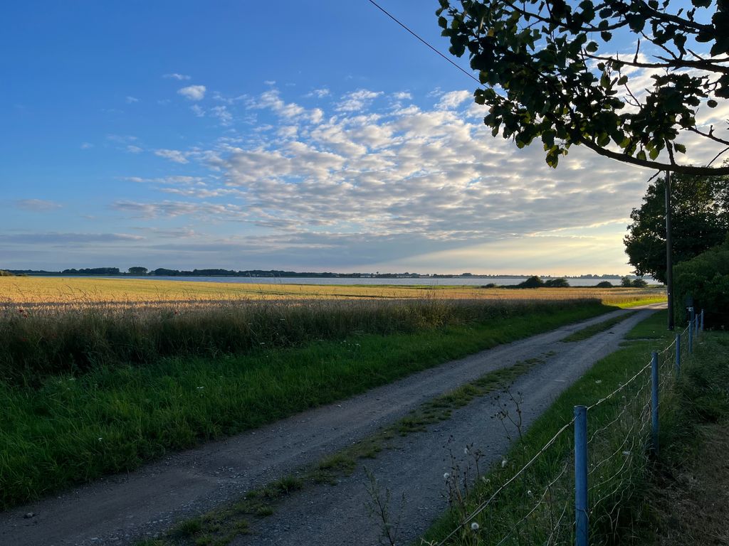 Boddenblick auf der Insel Rügen für autarke Camper