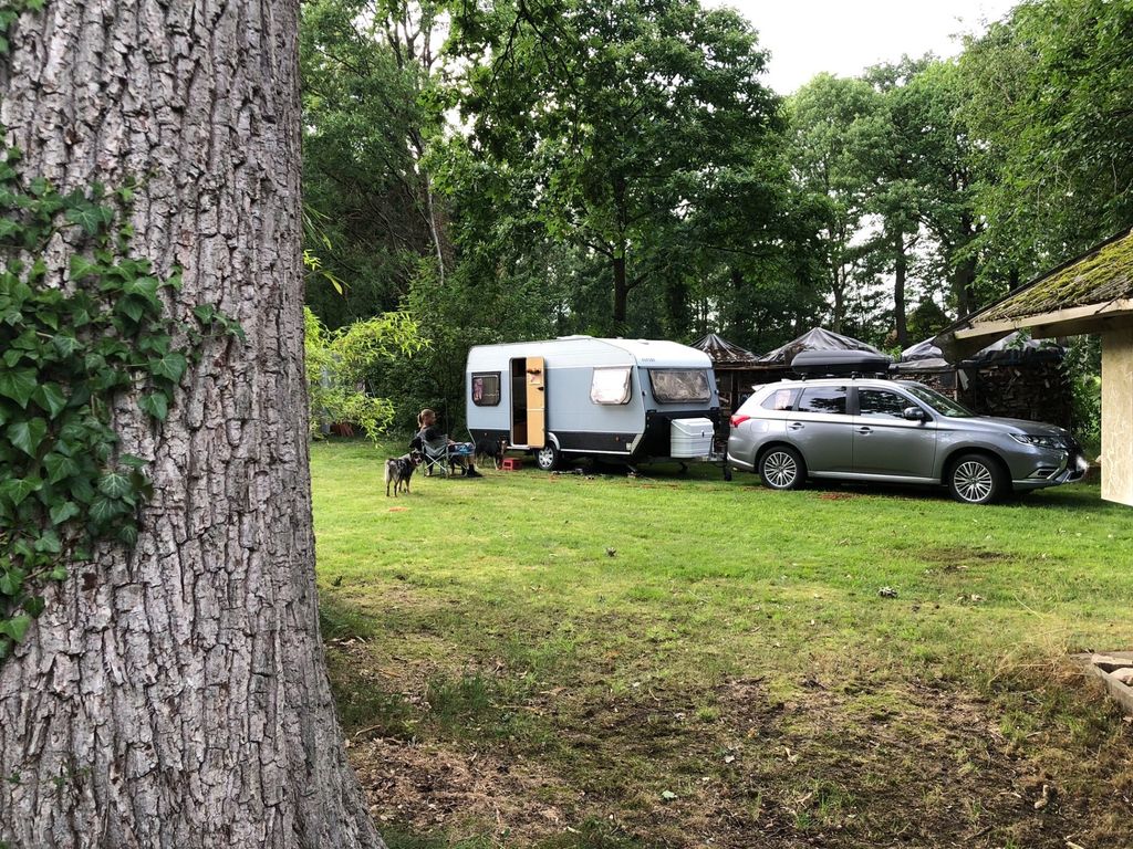 Camping in der ruhigen Natur