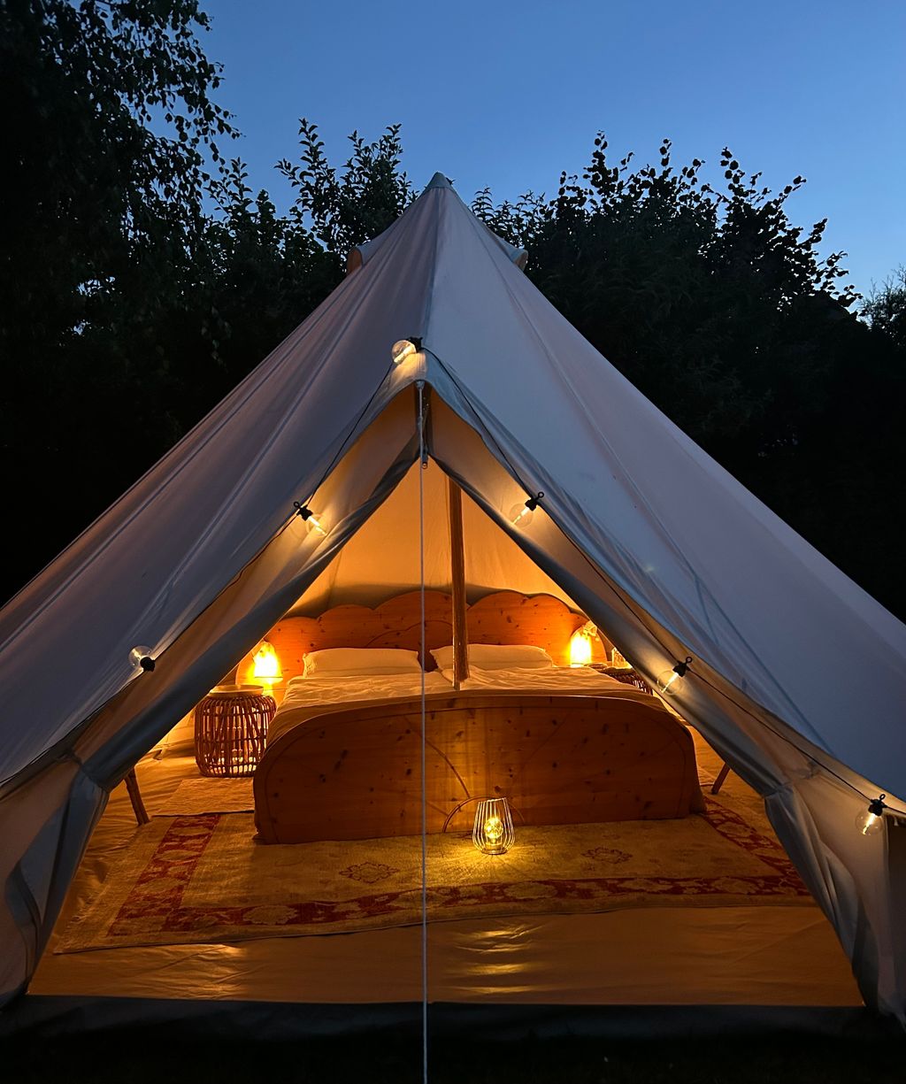 Glamping nel giardino del centro storico di Quakenbrück