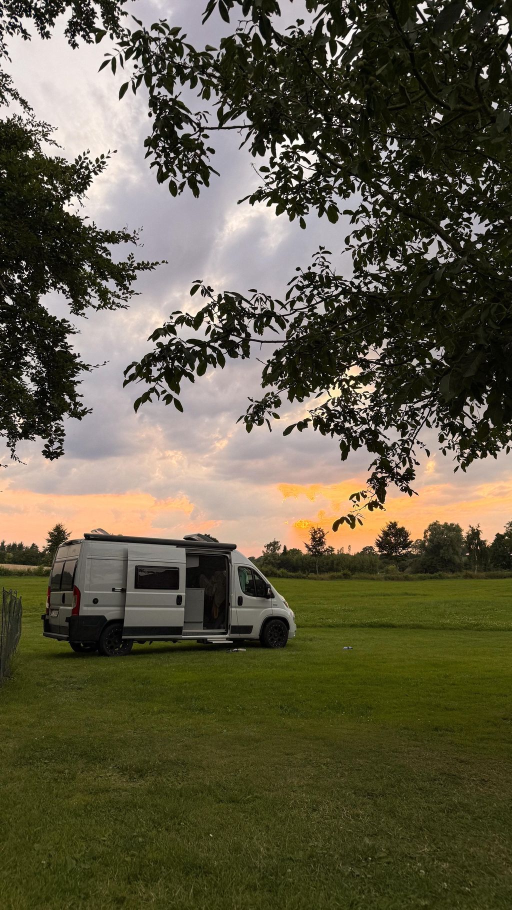 Idyllic place on the farm at the Baltic Sea
