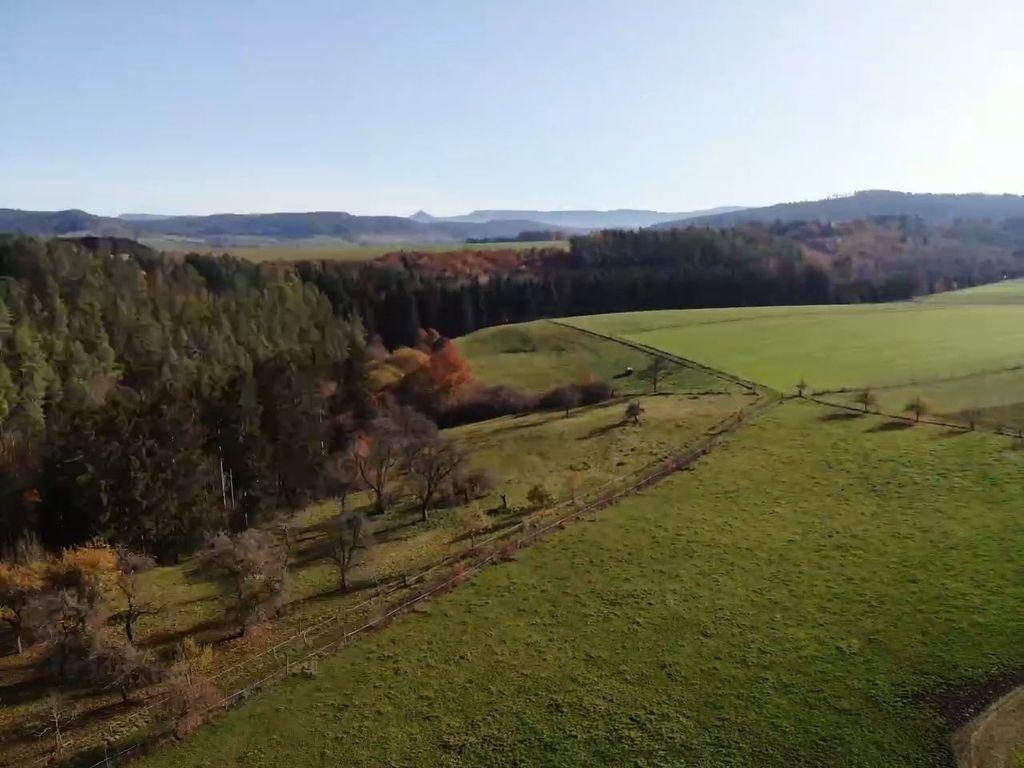 Meadow pitches on organic farm