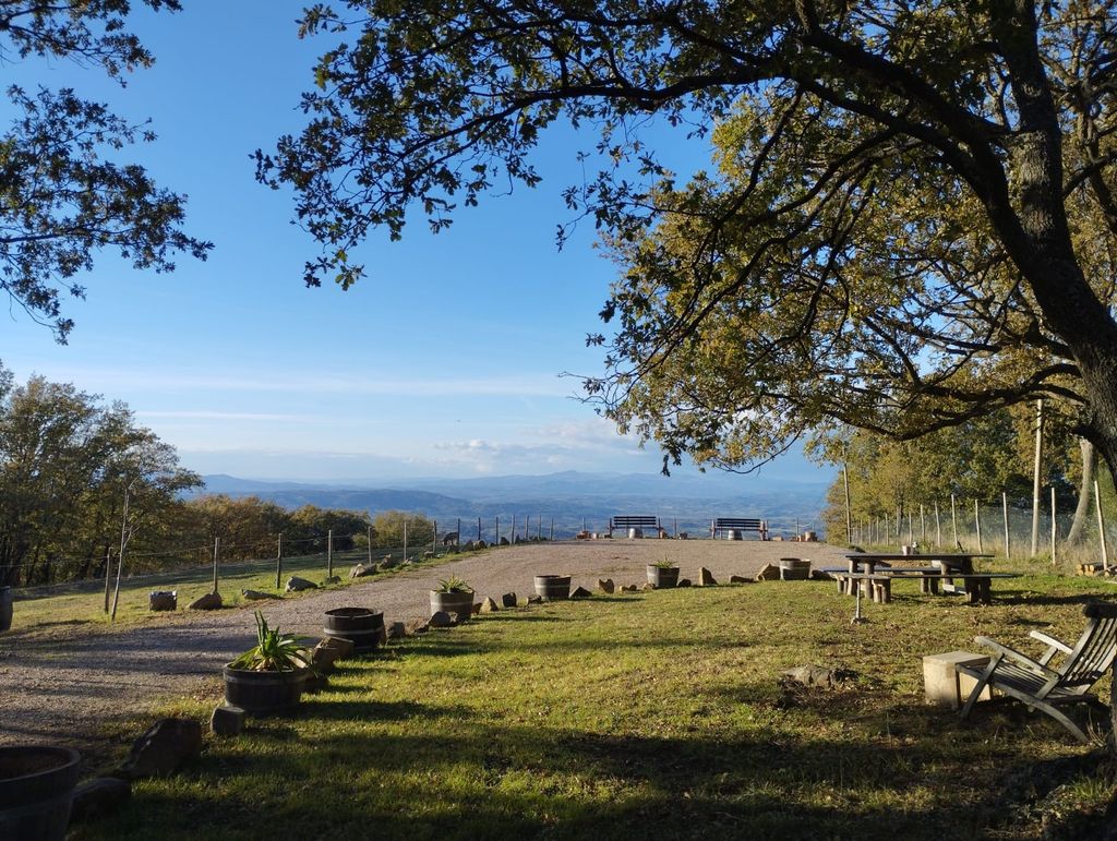 Un site panoramique entre la Maremme et le Val d'Orcia