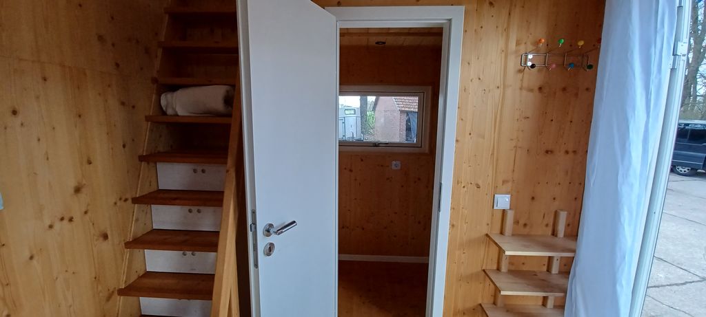 Dans l'ancienne ferme de la Tiny House
