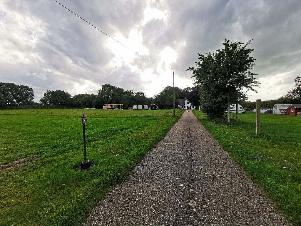Quiet place in the field on the Danish border