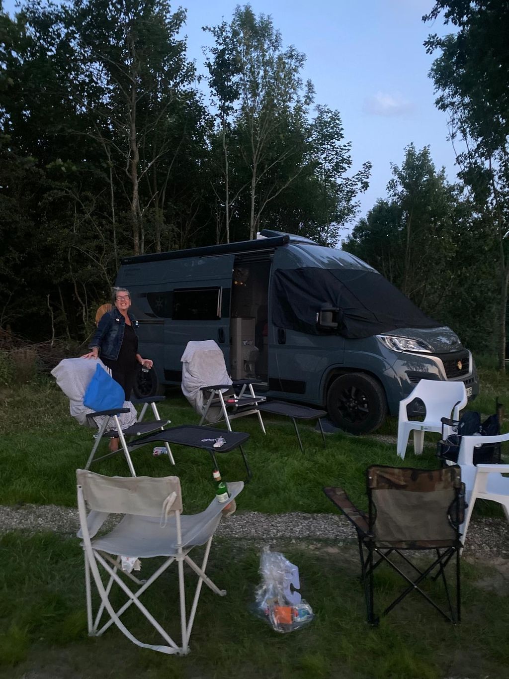 Nature camp in a small village near Hossoland