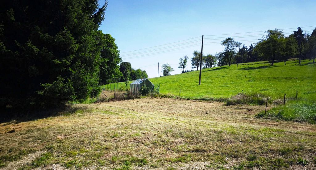 Single pitch in a secluded location - starry sky