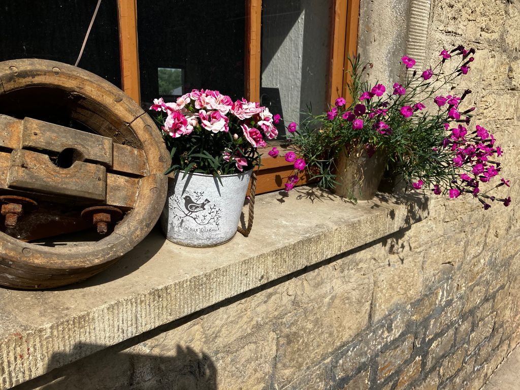 Idylle direkt am Feldrand