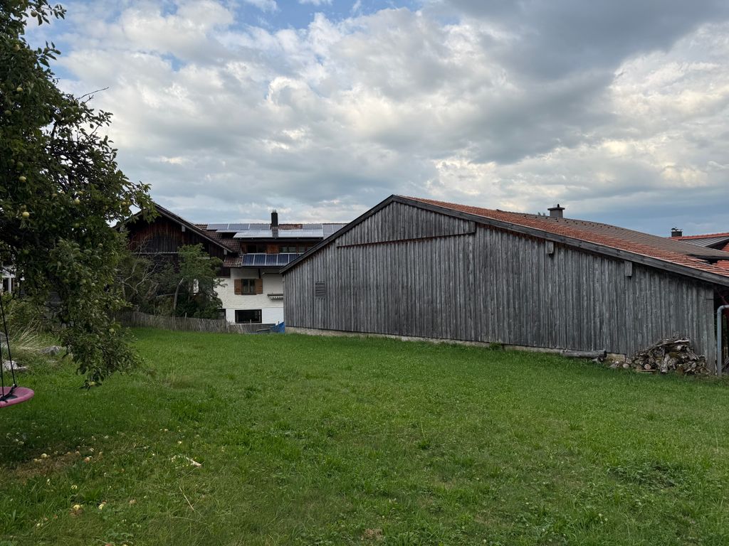 Camping Spot Under an Apple Tree in the Allgäu