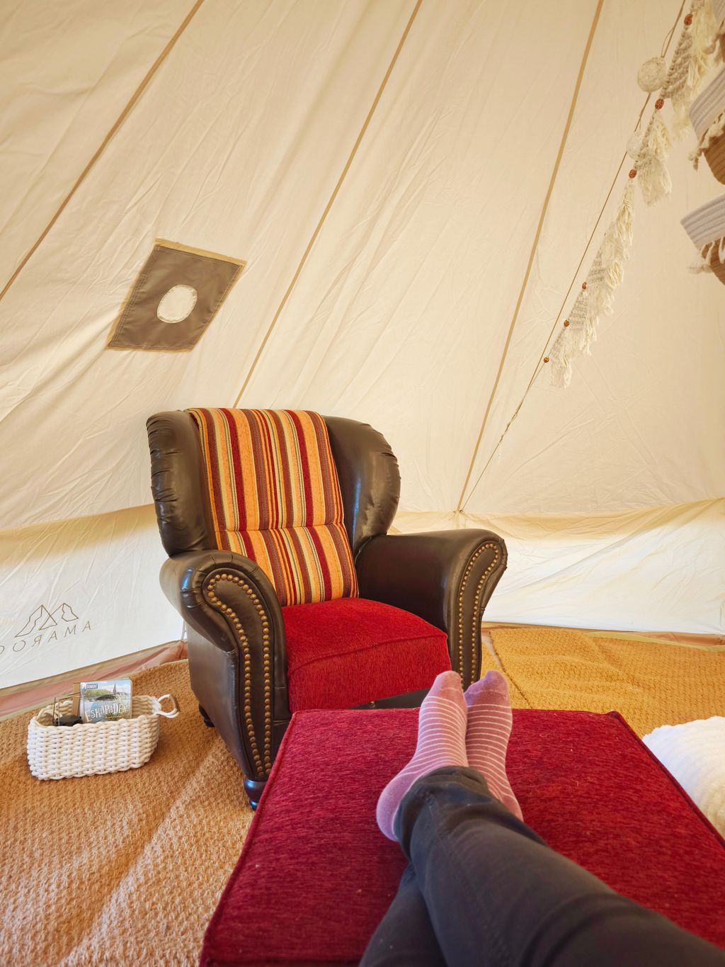 Glamping sur un terrain naturel