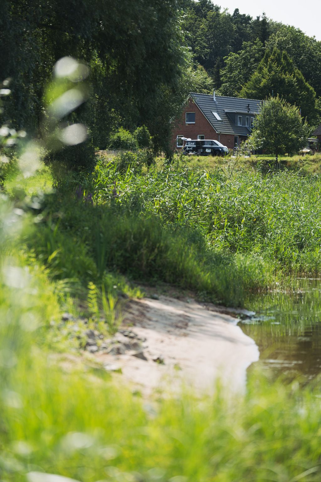 Camping on the Elbe with access to the Elbe beach