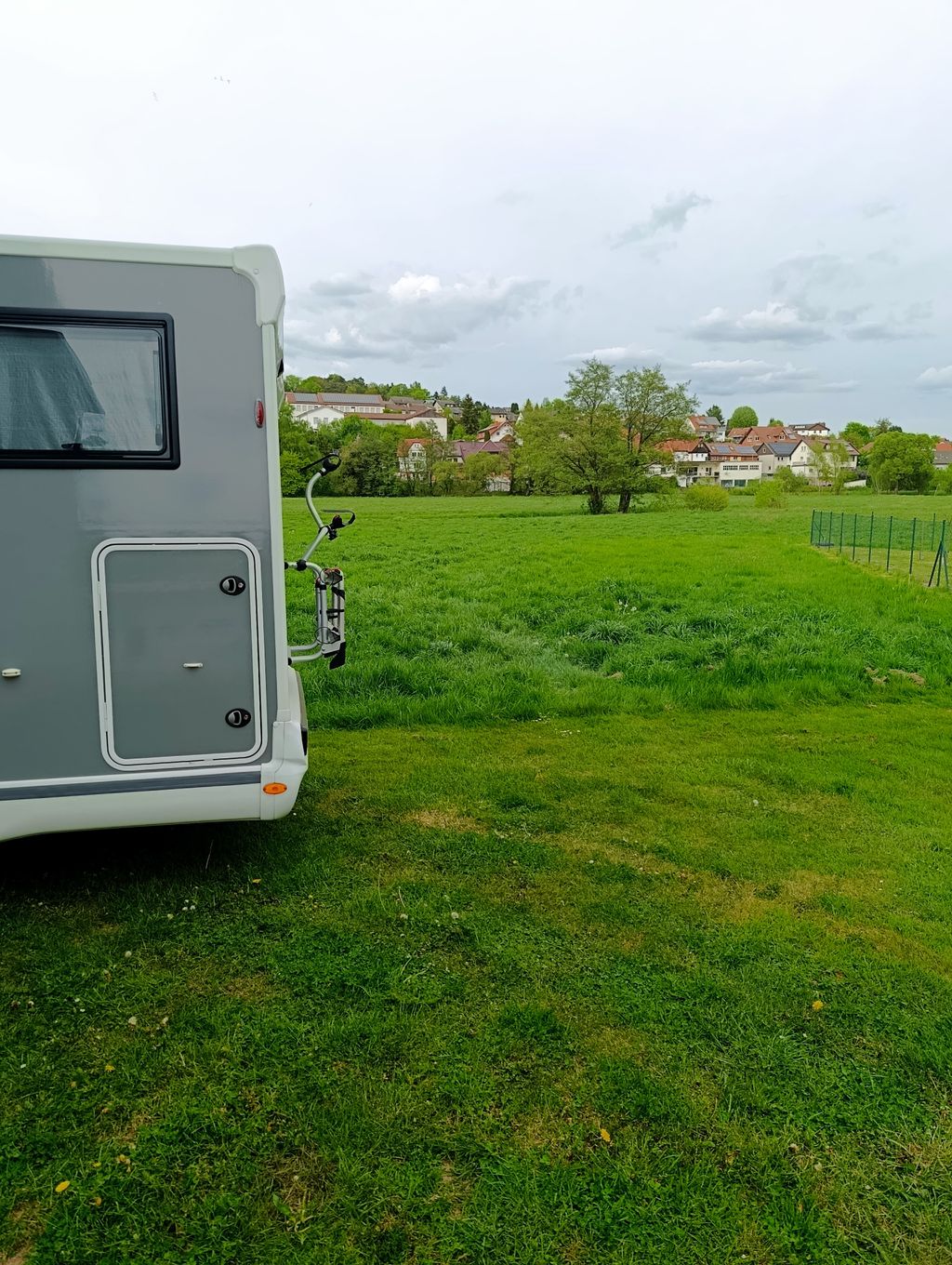 Camping spot in the Aulatal Valley, Fuldatal