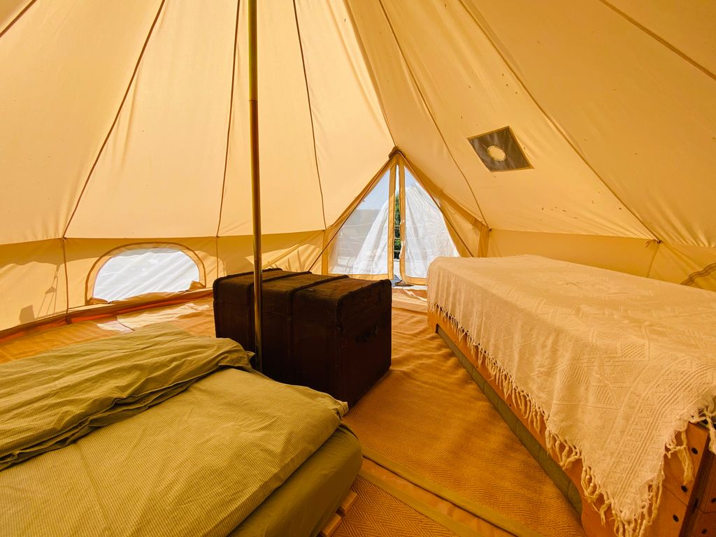 Glamping nell'idilliaca cornice rurale dell'antica tenuta parrocchiale