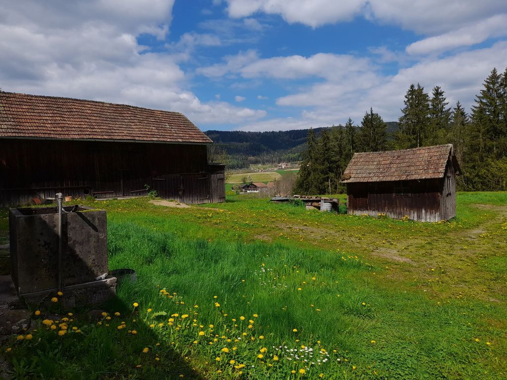 Romantische Alleinlage auf alter Hofstelle