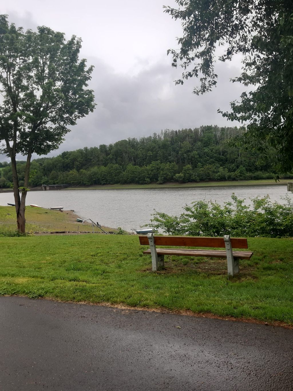 Übernachten an der Talsperre Pirke im Vogtland