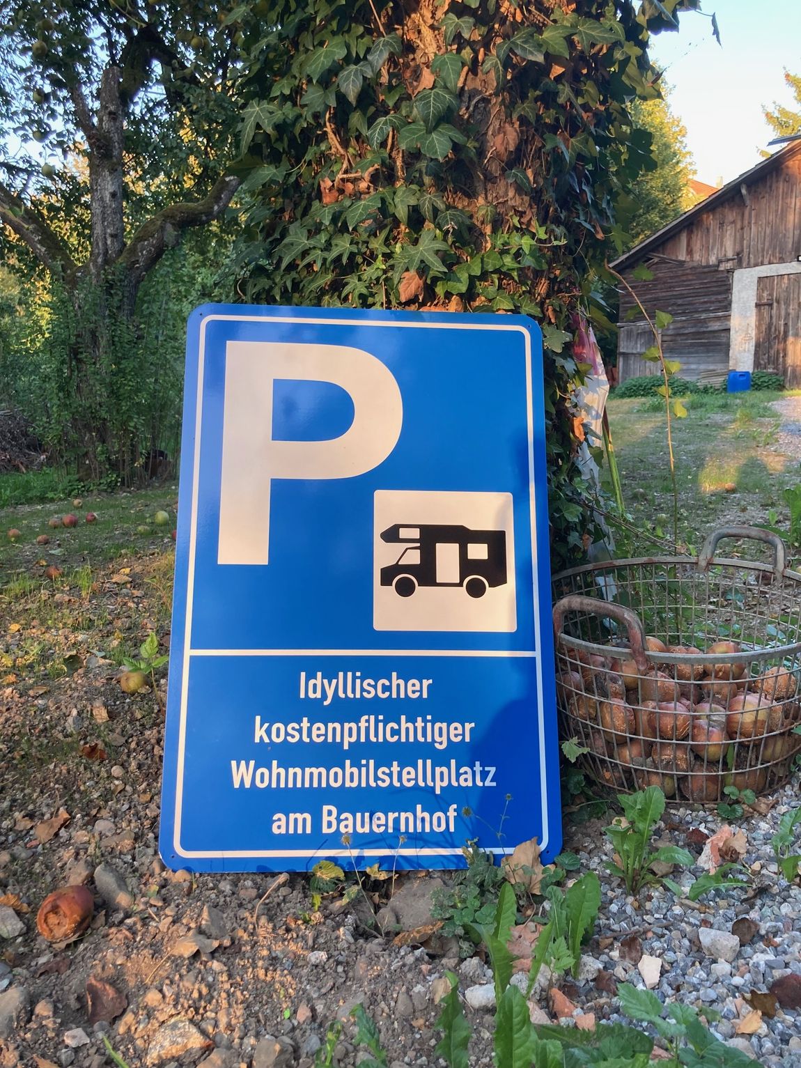 Idyllischer Stellplatz mitten in Bad Waldsee