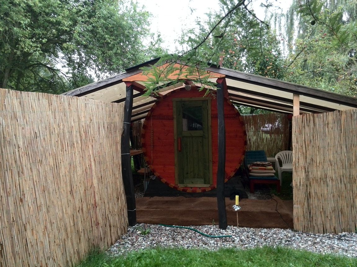 Yurt In the Garden of Eden