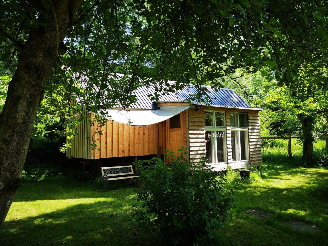 Tiny House im "Garten Eden" im Naturpark Peenetal