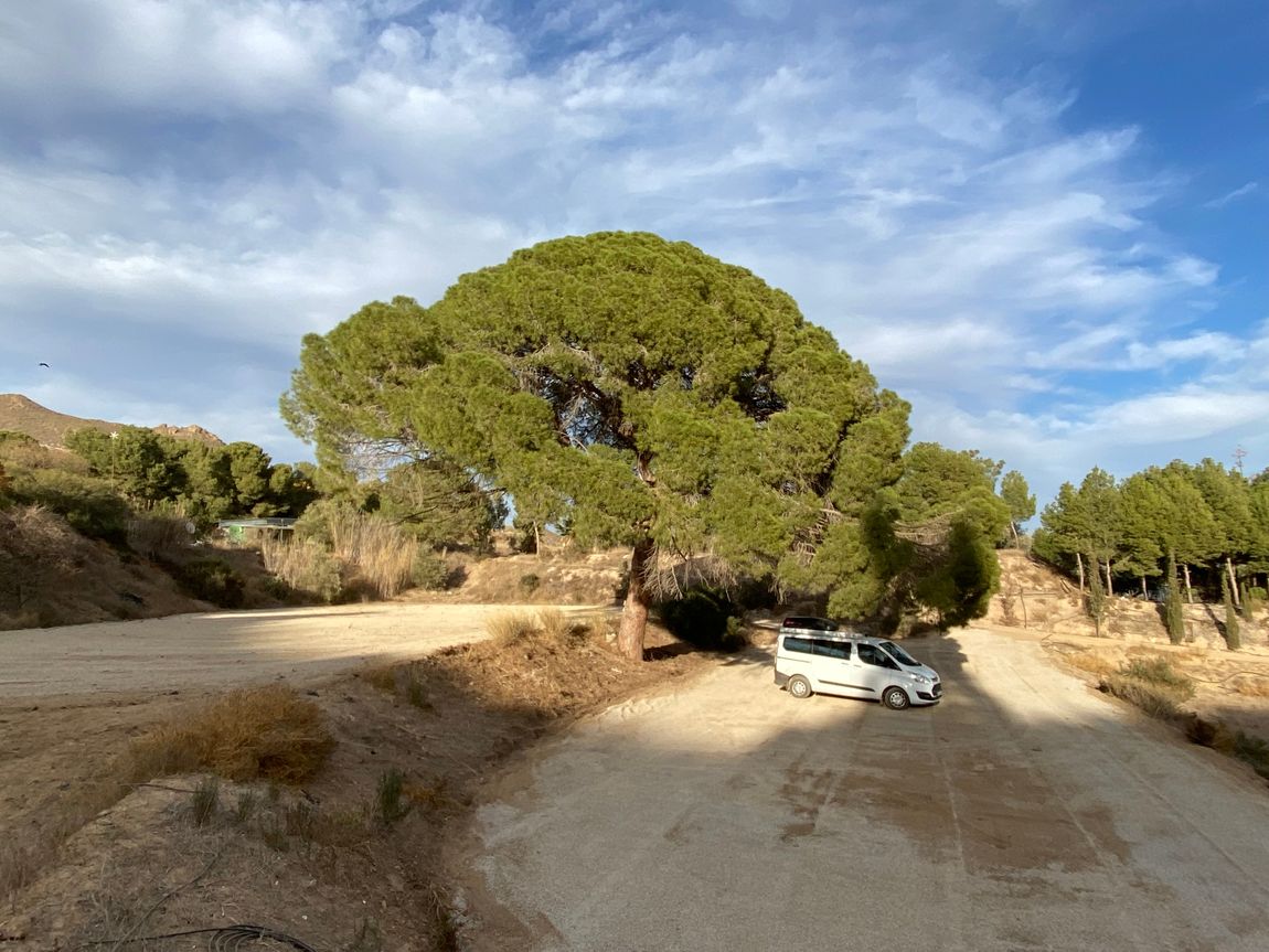 Ruhiges Camp in Südspanien mit Panoramablick