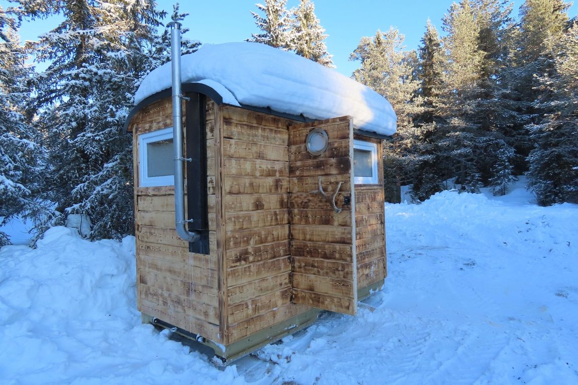 Mini-Tiny-House "Funny Fox" in Lappland