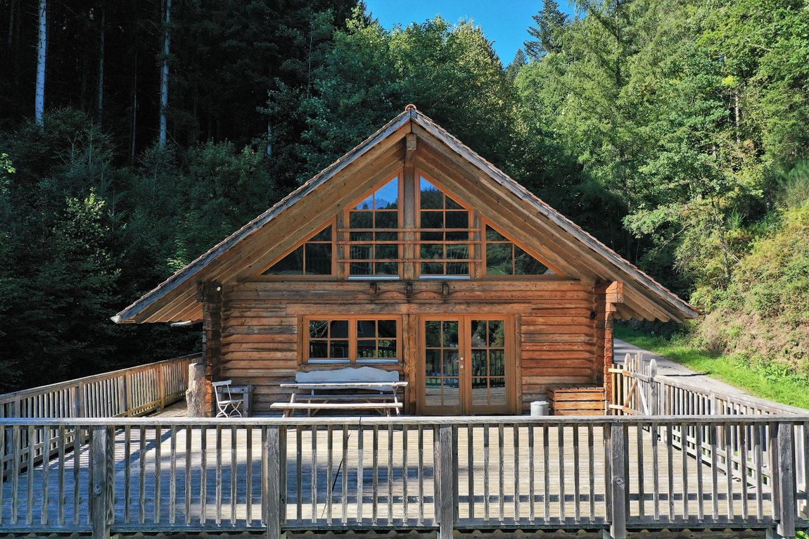 Schwarzwald Blockhaus Flößerhaus | Sauna | Kamin