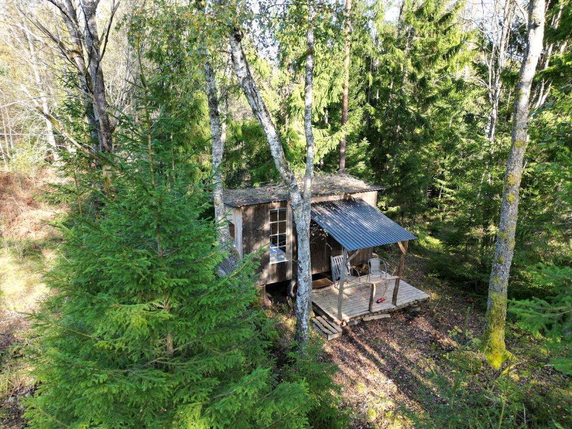Tiny-House Myra /Schweden  See Waldbaden Natur pur