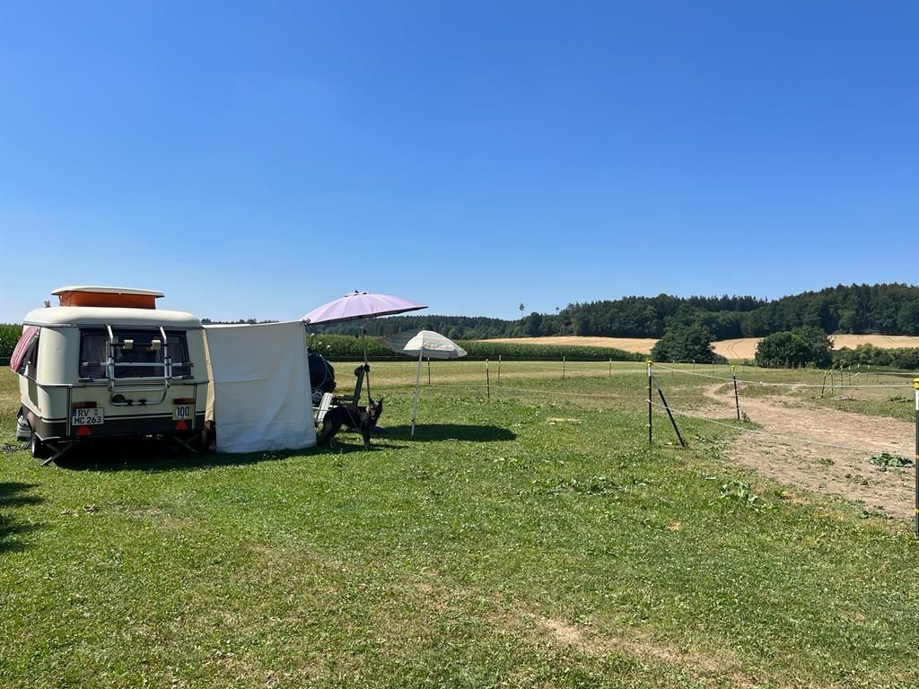 Camping at the horse / adventure farm Wesbach in Allgäu