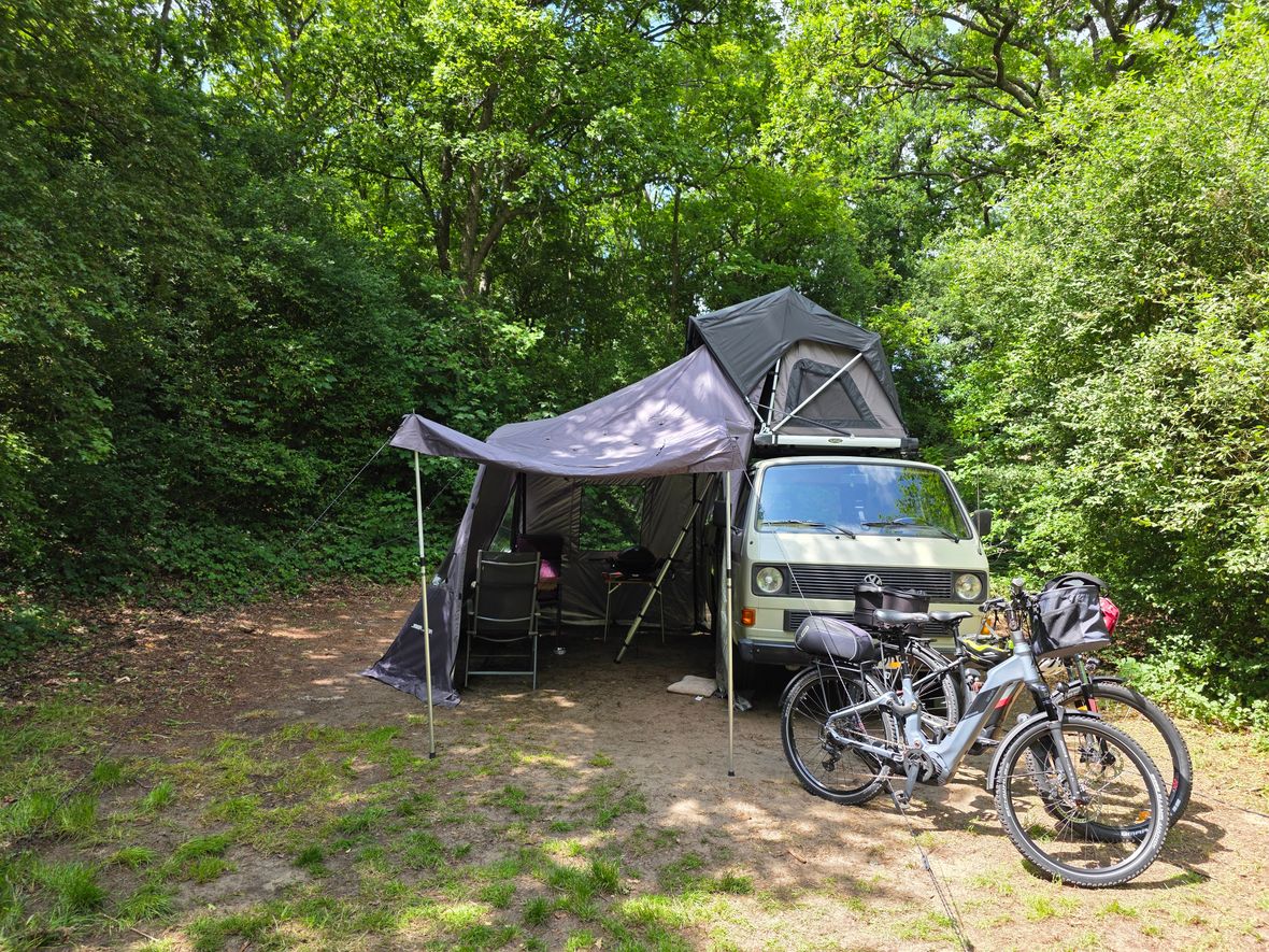 VW T3 MIT Dachzelt