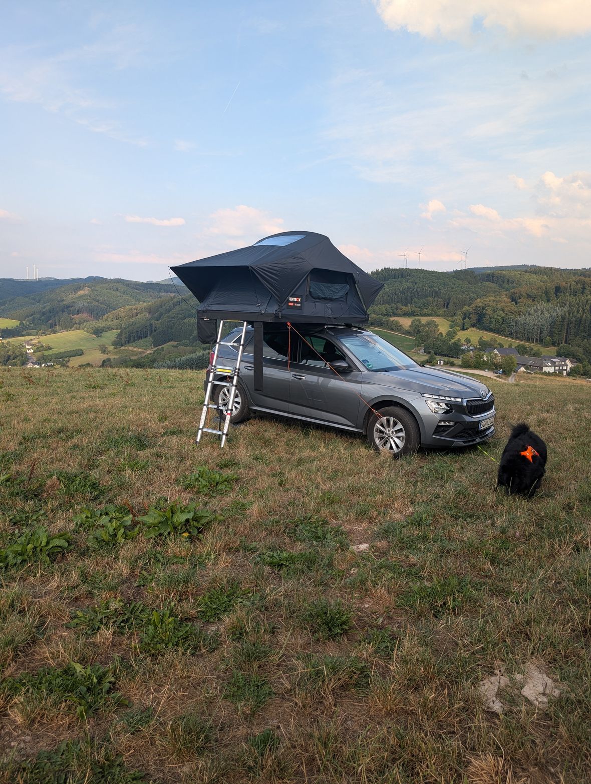 Skoda Kamiq mit TentBox Lite