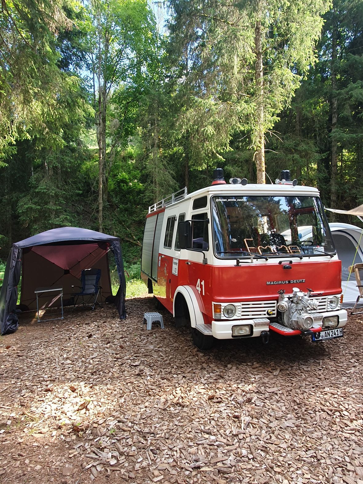 Unser Feuerwehrcamper