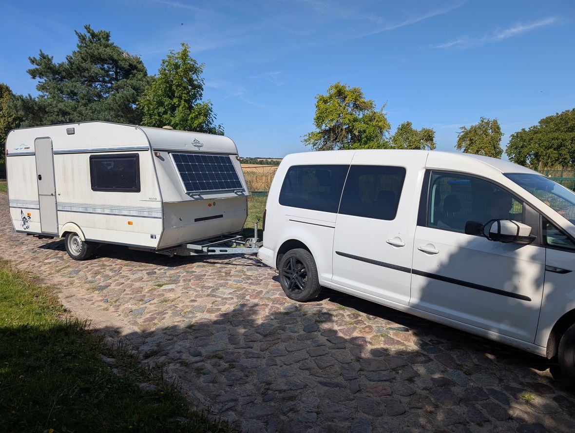 Unser kleiner WoWa + caddy