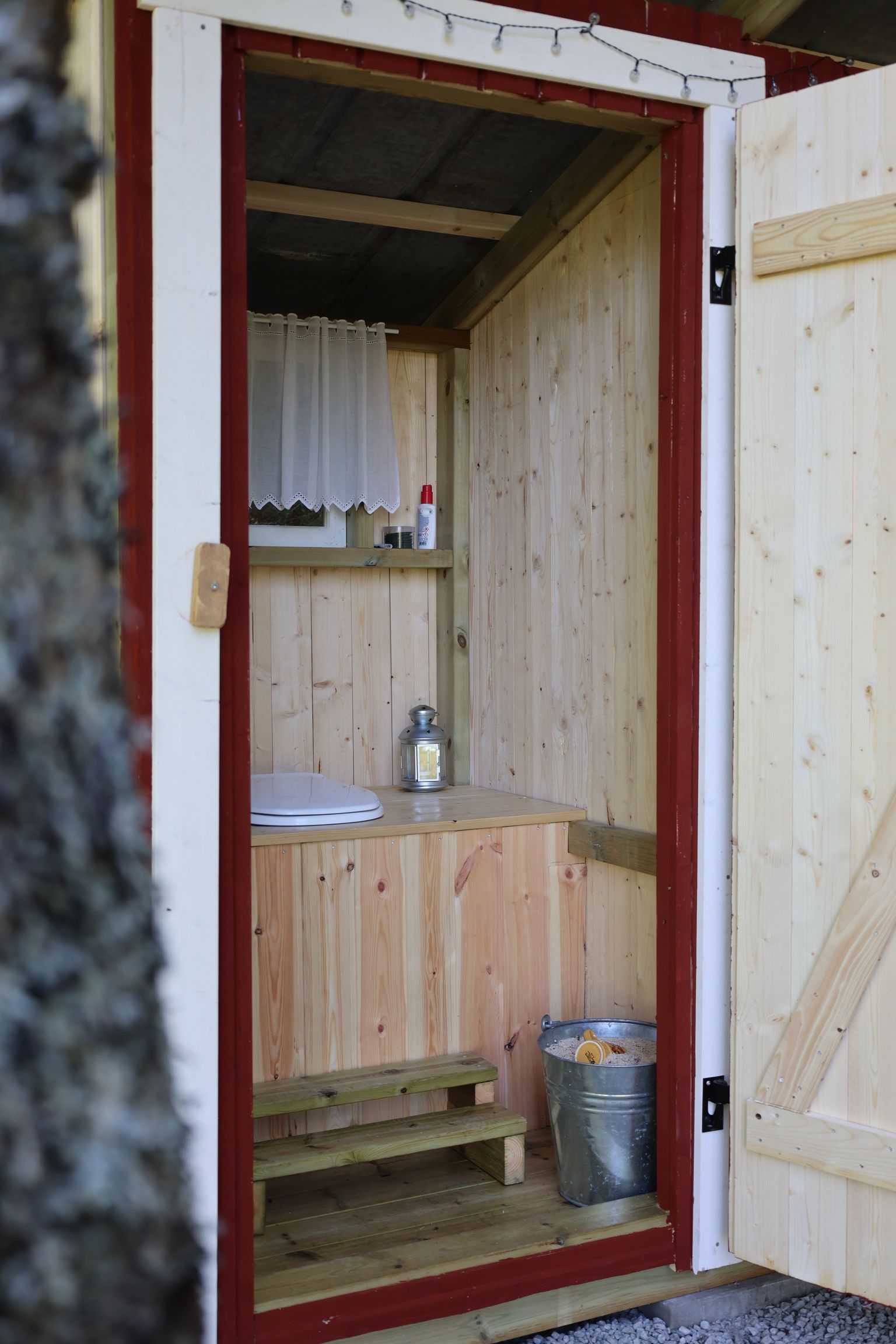 Trockentrenntoilette am Stellplatz