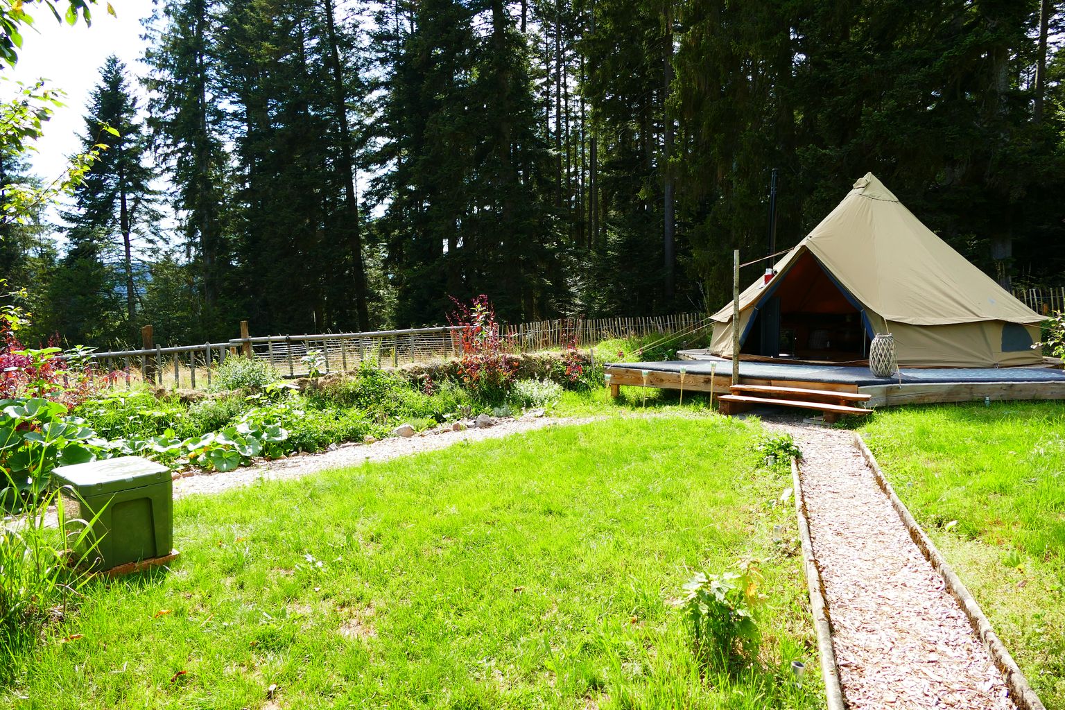 Das schönste Zelt im Schwarzwald