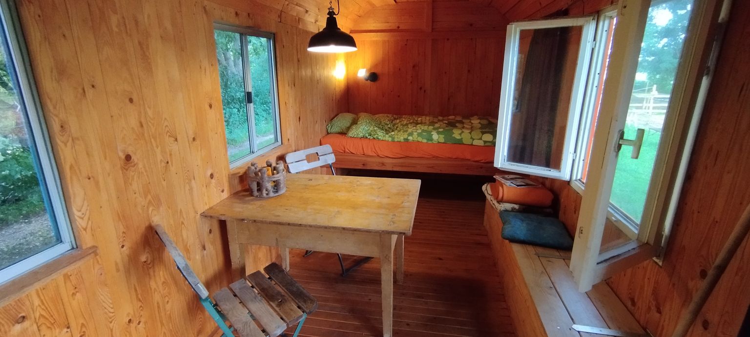 Innenansicht Bauwagen