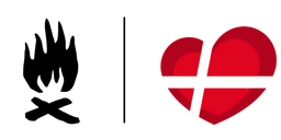 Composite Logo von Hinterland und VisitDenmark