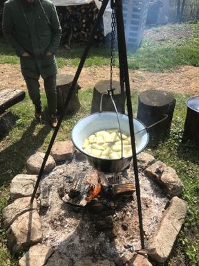 Olla húngara para gulasch