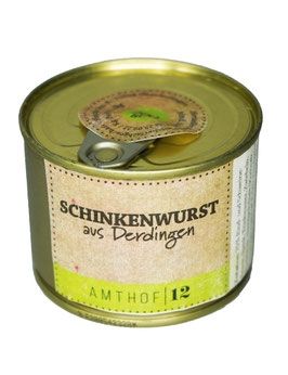 Schinkenwurst in der Dose