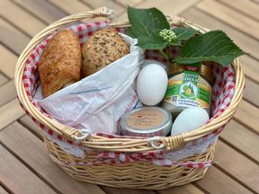 Cesta de desayuno